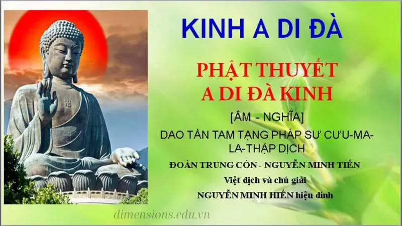 Kinh A Di Đà – Con đường thoát khỏi khổ đau và luân hồi 4