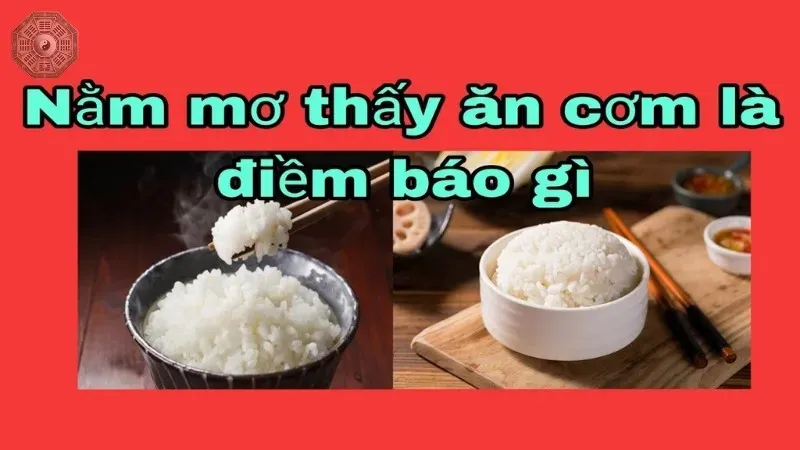 Mơ thấy ăn cơm là điềm báo gì? Con số đẹp nào tương ứng với giấc mơ  3