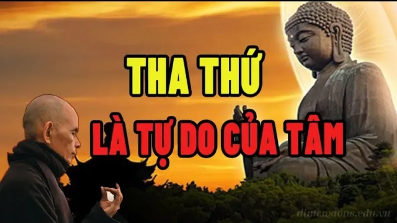 Vai trò của tha thứ và tự tha thứ trong Phật giáo