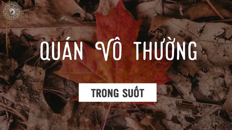 Quán vô thường - Phương pháp giúp tâm an tĩnh và giác ngộ 3