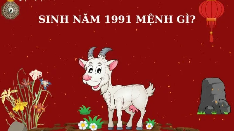 Sinh năm 1991 mệnh gì - Khám phá tử vi Tân Mùi 1