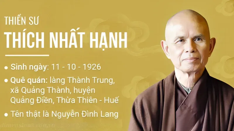 Giới thiệu về Thiền sư Thích Nhất Hạnh