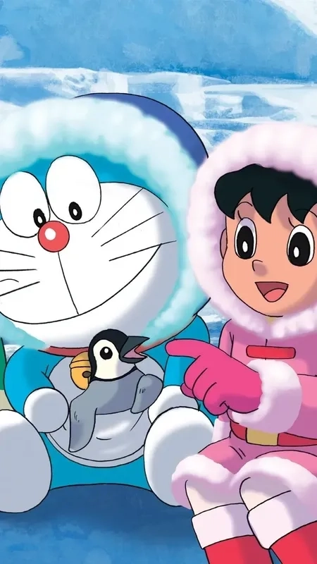 Đổi ngay hình nền cute Doraemon để làm mới diện mạo thiết bị của bạn, dễ thương và tươi vui.