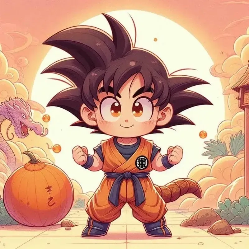 Đổi ngay ảnh nền goku ngầu, thể hiện phong cách độc đáo của bạn trên Facebook và Zalo!