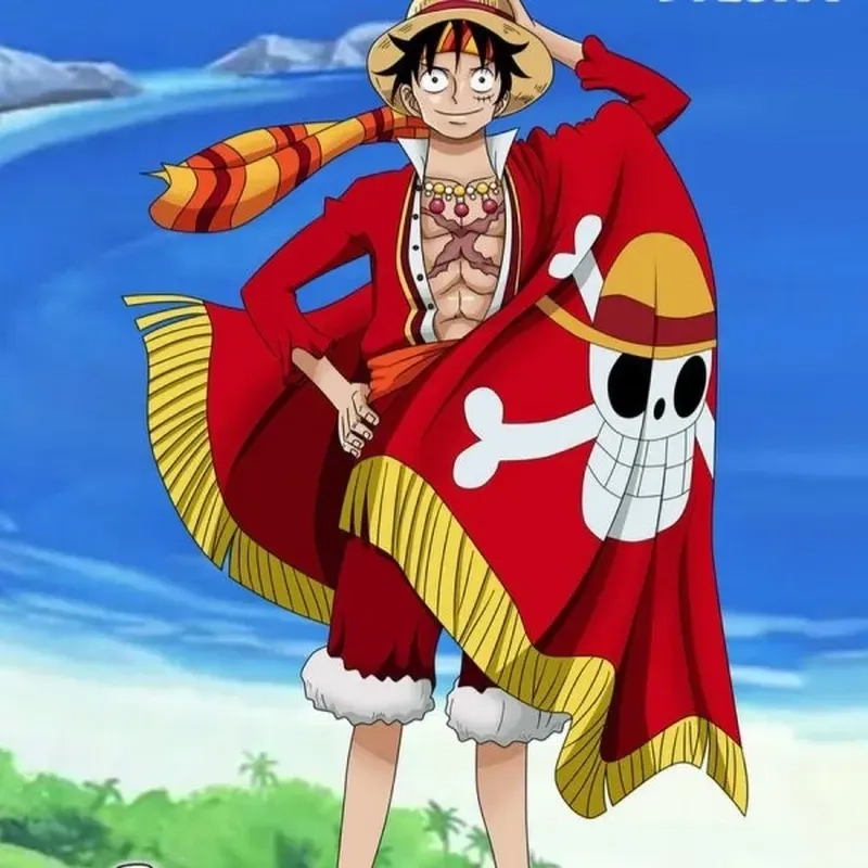 Avatar Luffy mang đậm cá tính của thuyền trưởng Mũ Rơm, thể hiện sự mạnh mẽ và quyết tâm không thể đánh bại.