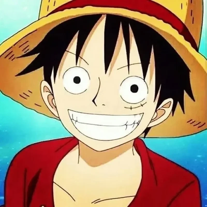 Avatar Luffy cười là biểu tượng vui nhộn, dễ thương cho mọi tín đồ của One Piece. Tạo hình Luffy trong các khoảnh khắc hạnh phúc chắc chắn sẽ khiến bạn nổi bật.