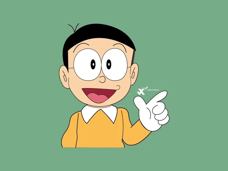 Cùng chiêm ngưỡng hình ảnh Doraemon và Nobita ngầu, thể hiện tình bạn thân thiết qua những biểu cảm đầy cá tính!