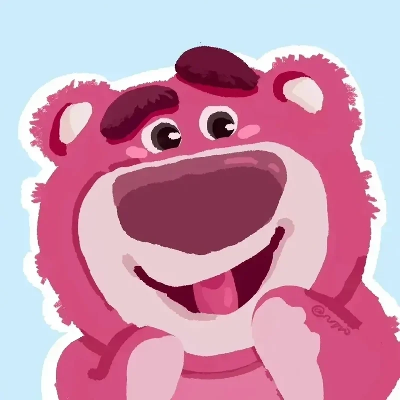 Gấu dâu Lotso ngộ nghĩnh, lựa chọn avatar hoàn hảo cho mọi phong cách.