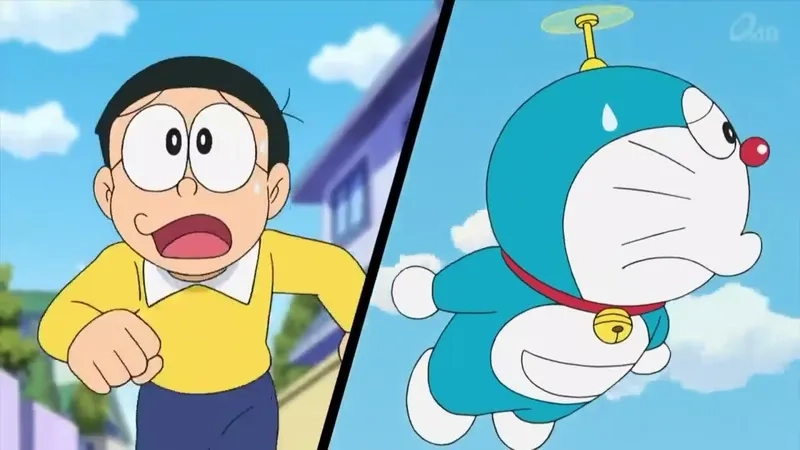 Hình vẽ Doraemon và Nobita mang đến một không gian sáng tạo, nơi bạn có thể sống lại với những ký ức tuyệt vời.