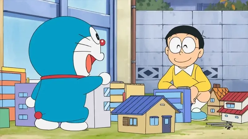 Hình Nobita dễ thương thể hiện sự ngây thơ và đáng yêu, là lựa chọn hoàn hảo cho những ai yêu thích phong cách dễ mến.