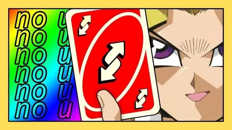 Uno card meme, hình ảnh sáng tạo mang lại tiếng cười từ bộ bài nổi tiếng