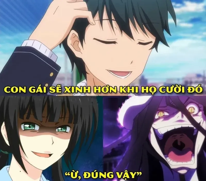 Avatar meme anime cute độc đáo, lựa chọn lý tưởng cho fan anime.