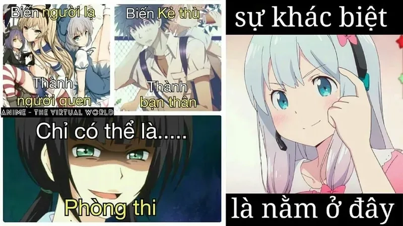 Meme anime khóc đầy cảm xúc, chạm đến trái tim mọi người.