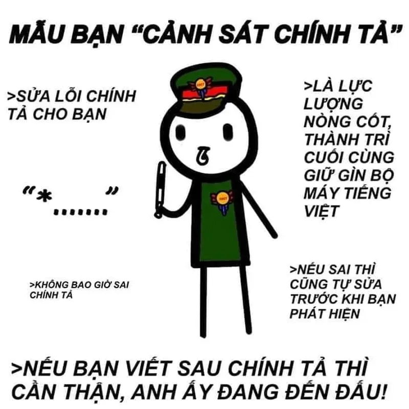 Meme mèo công an dễ thương khiến bạn không thể rời mắt.