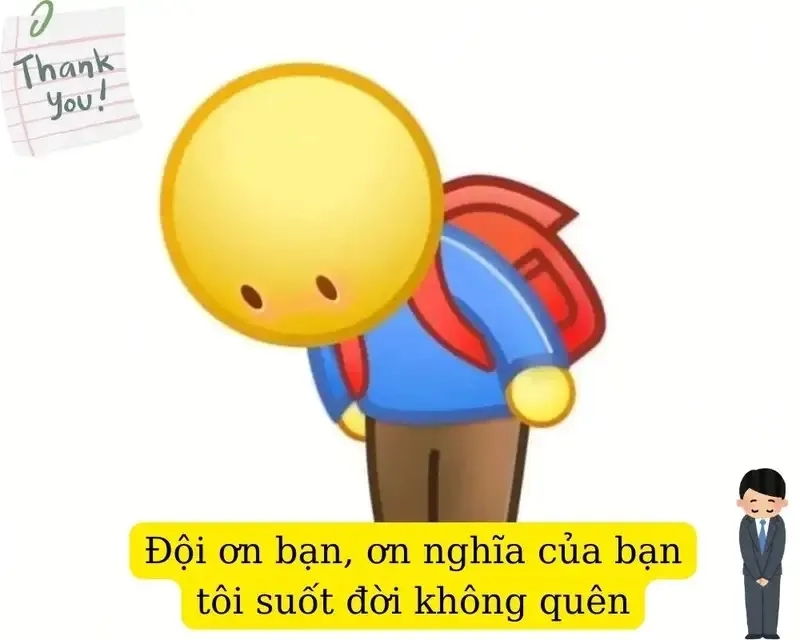 Hình ảnh meme cảm ơn – Gửi thông điệp yêu thương theo cách độc đáo.