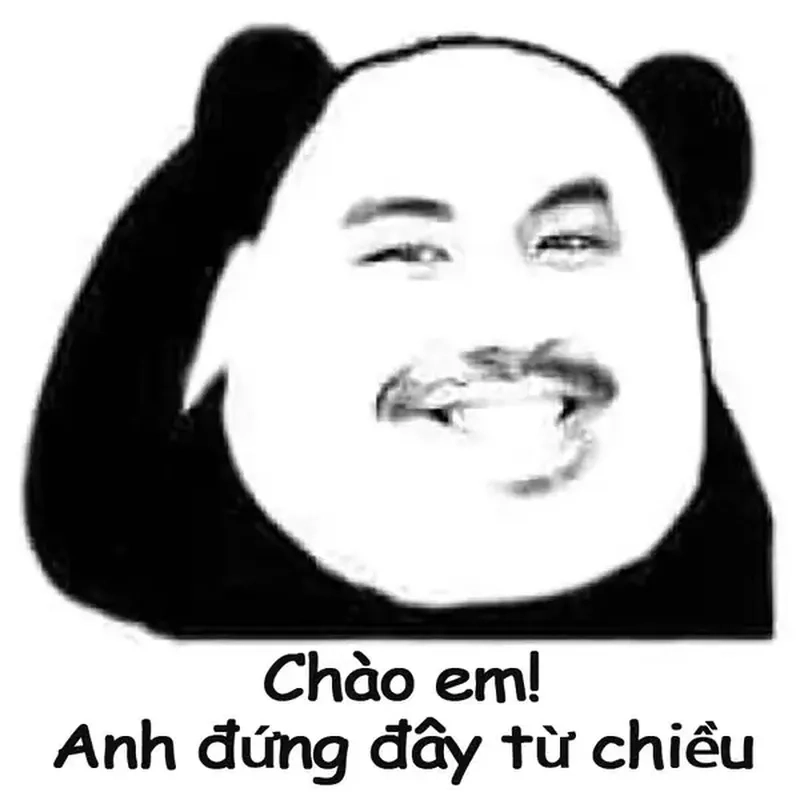 Meme chào mừng đầy ý nghĩa, tạo không khí vui tươi ngay tức thì.