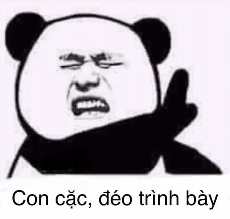 Bộ meme chửi bậy lầy lội, khiến mọi người cười ngả nghiêng.