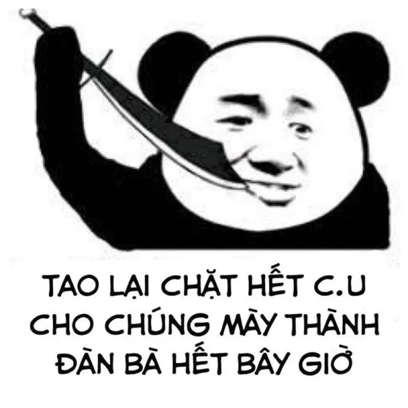 Những pha chửi lộn qua meme đỉnh cao, hài hước và lầy lội.