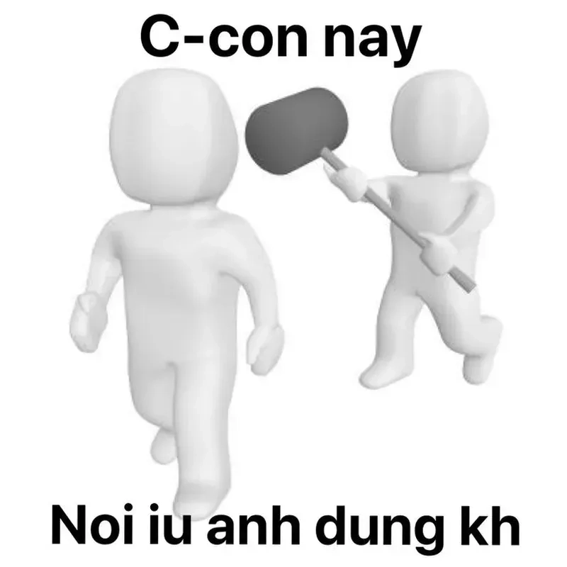 Chắc chắn bạn sẽ cười nghiêng ngả với những meme đánh người yêu hài hước.