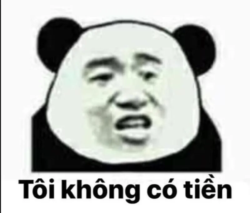 Meme gấu trúc ngang ngược thể hiện sự phá cách trong từng hành động của gấu trúc, khiến bạn phải cười sảng khoái.