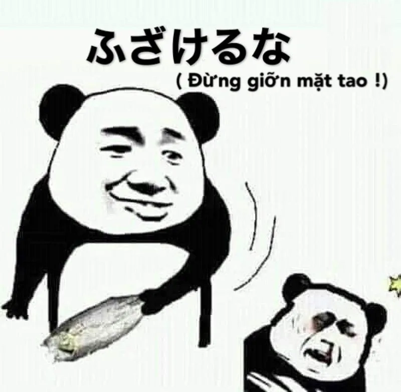 Meme gấu trúc cáo từ mang đến sự dễ thương với lời tạm biệt ngọt ngào và đáng yêu, khiến bạn không muốn rời xa.