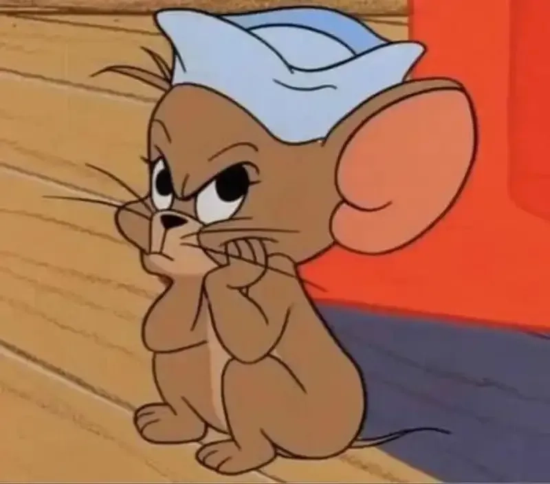 Khám phá meme Jerry sad với những biểu cảm u buồn, đầy bất ngờ từ chuột Jerry.