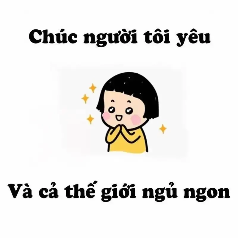 Meme đi ngủ cute siêu đáng yêu, phù hợp để giải trí nhẹ nhàng.