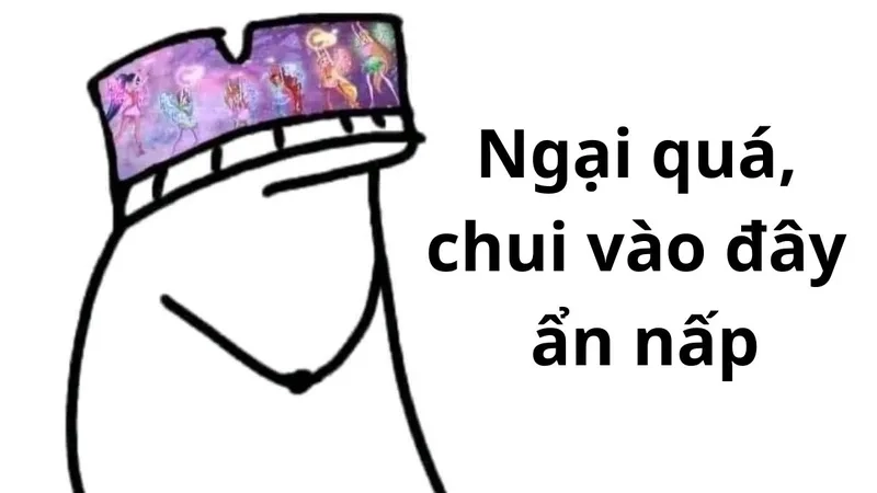 Meme đội quần với nhiều màu sắc độc đáo sẽ khiến bạn phải bật cười không ngừng.