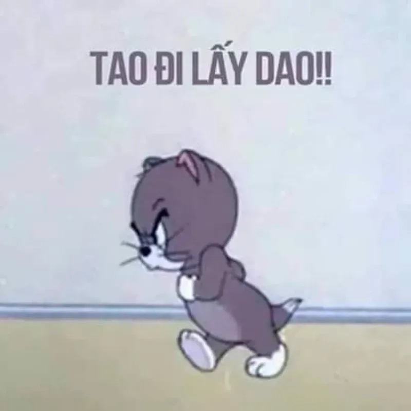 Loạt biểu cảm mặt tức giận trong meme khiến ai cũng bật cười.