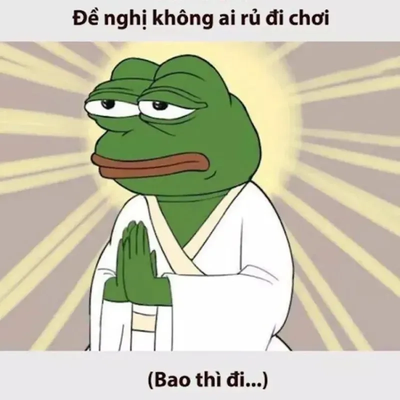 Ảnh meme cho tiền dễ thương và hài hước, mang lại cảm giác vui vẻ và thư giãn cho người xem.