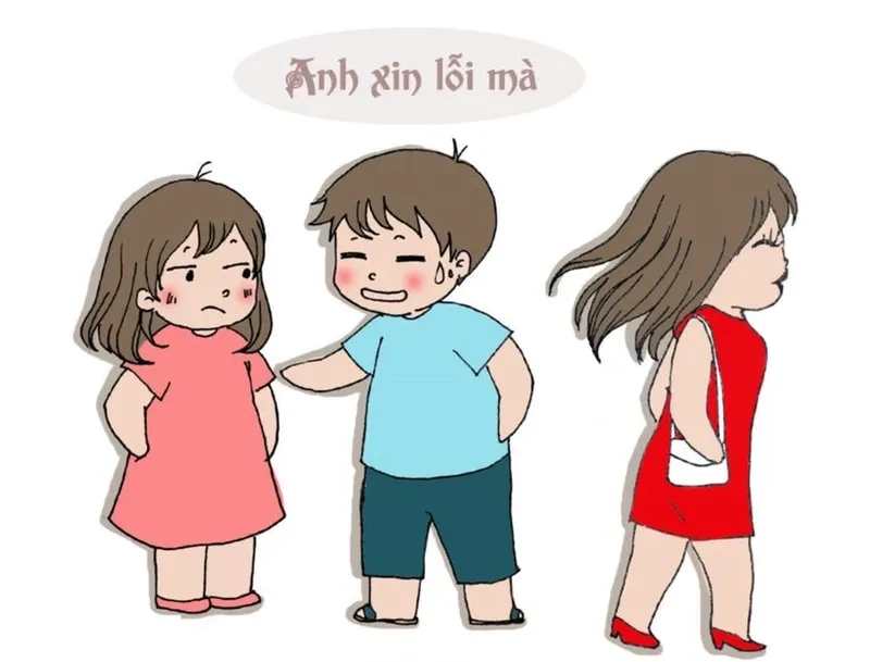 Tôi xin lỗi meme là một cách hiệu quả để truyền tải sự hối lỗi mà không cần phải nói quá nhiều.