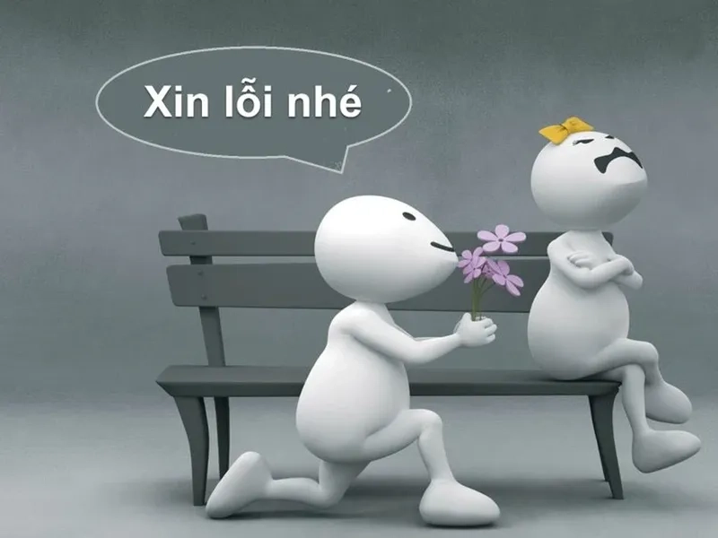 Em sai rồi anh xin lỗi em đi meme thể hiện sự hối lỗi với một chút hài hước, giúp làm dịu mọi hiểu lầm.