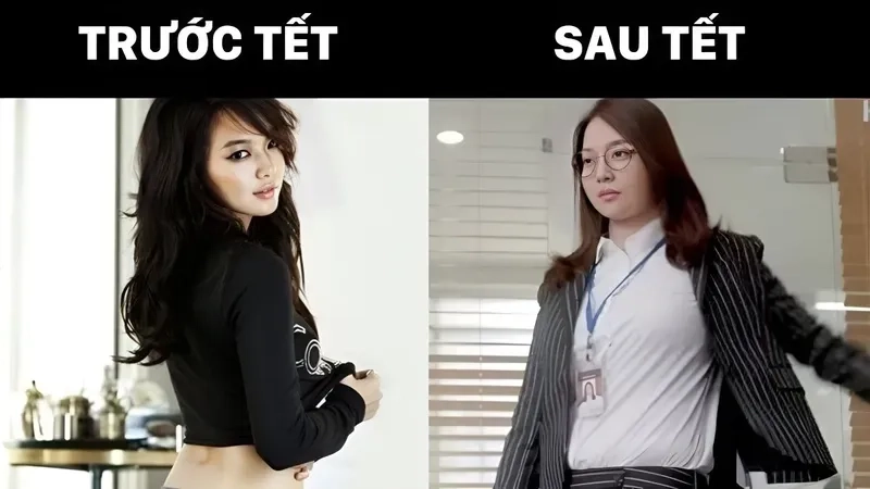 Avatar meme Tết hài hước, độc lạ, giúp bạn nổi bật dịp đầu năm.