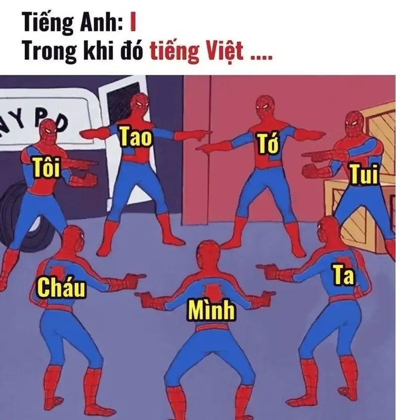 Meme người nhện thuyết trình gây sốt với những câu thoại hài hước.