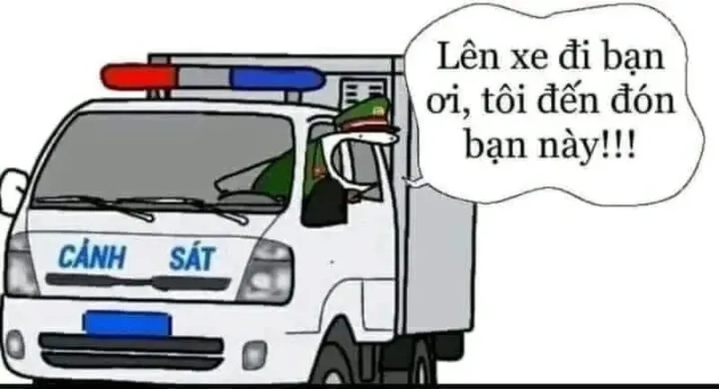 T báo công an meme mới nhất, khiến bạn cười nghiêng ngả.