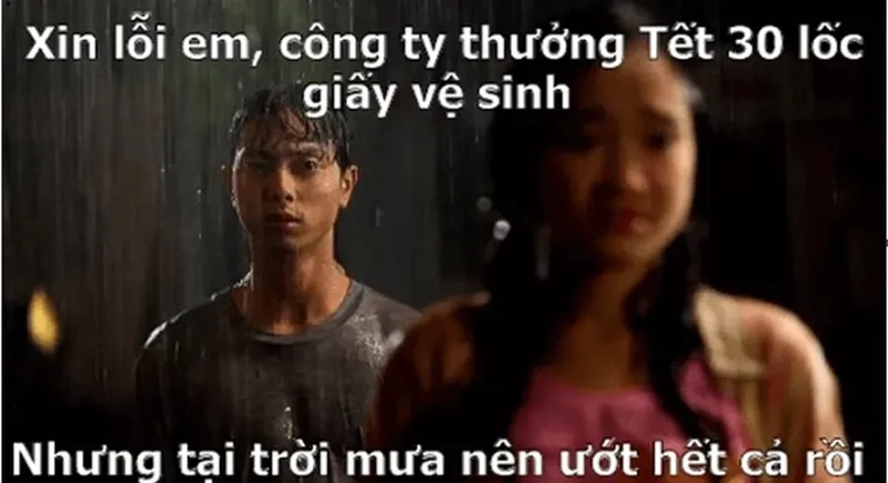 Tuyển tập meme ngày Tết đậm sắc xuân, vừa vui nhộn vừa sáng tạo.