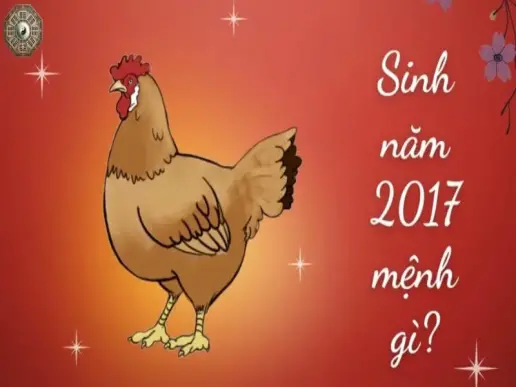 Sinh năm 2017 mệnh gì - Khám phá tử vi Đinh Dậu