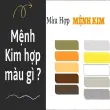 Mệnh Kim hợp màu gì giúp tránh xung khắc và tai ương?
