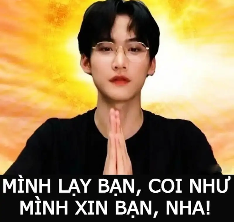 Ảnh meme quỳ lạy chắc chắn sẽ khiến bạn phải 