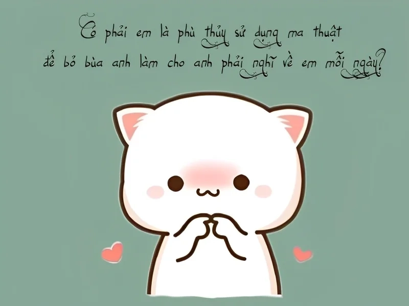 Hello i love you meme ngọt ngào, tạo cảm giác vui vẻ.