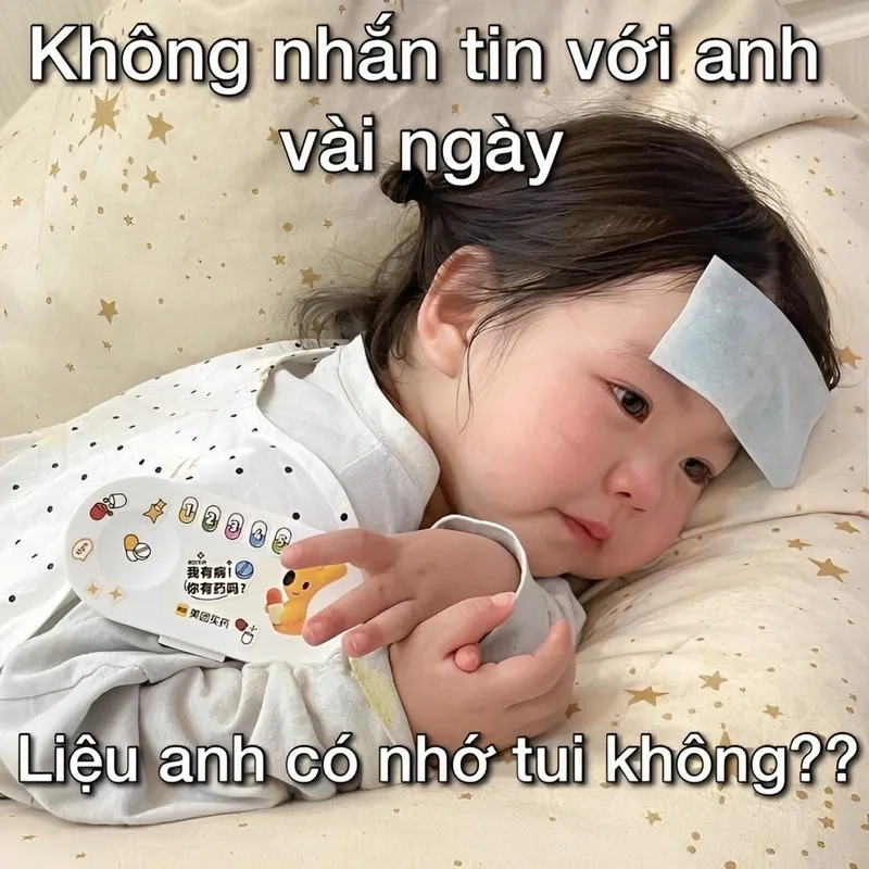 Meme em nhớ anh là cách ngọt ngào để chia sẻ tình cảm chân thành.