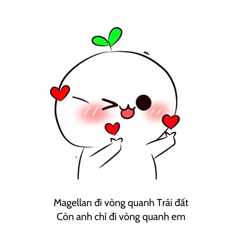 Hi i love you meme dễ thương, thích hợp để bày tỏ.