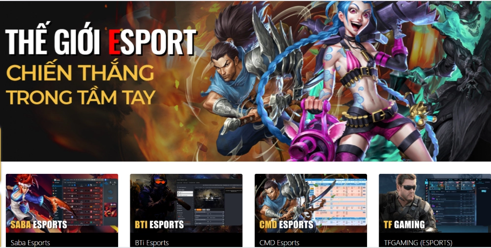 Cách tham gia cược eSports tại VN88