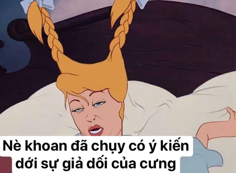Cười không ngừng với trào lưu meme công chúa