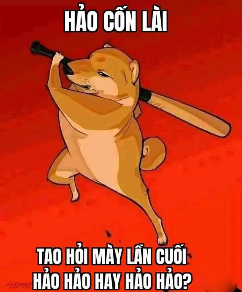 Cười bể bụng với meme hảo hán độc nhất