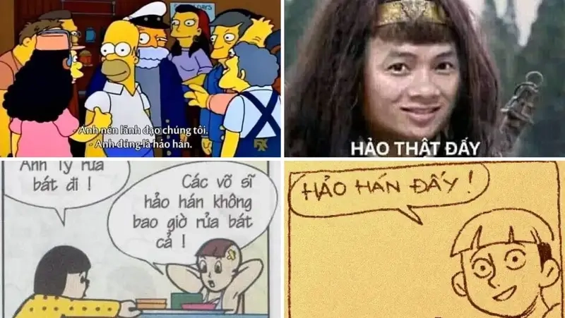 Thả ga cười với được hảo hán meme cực chất