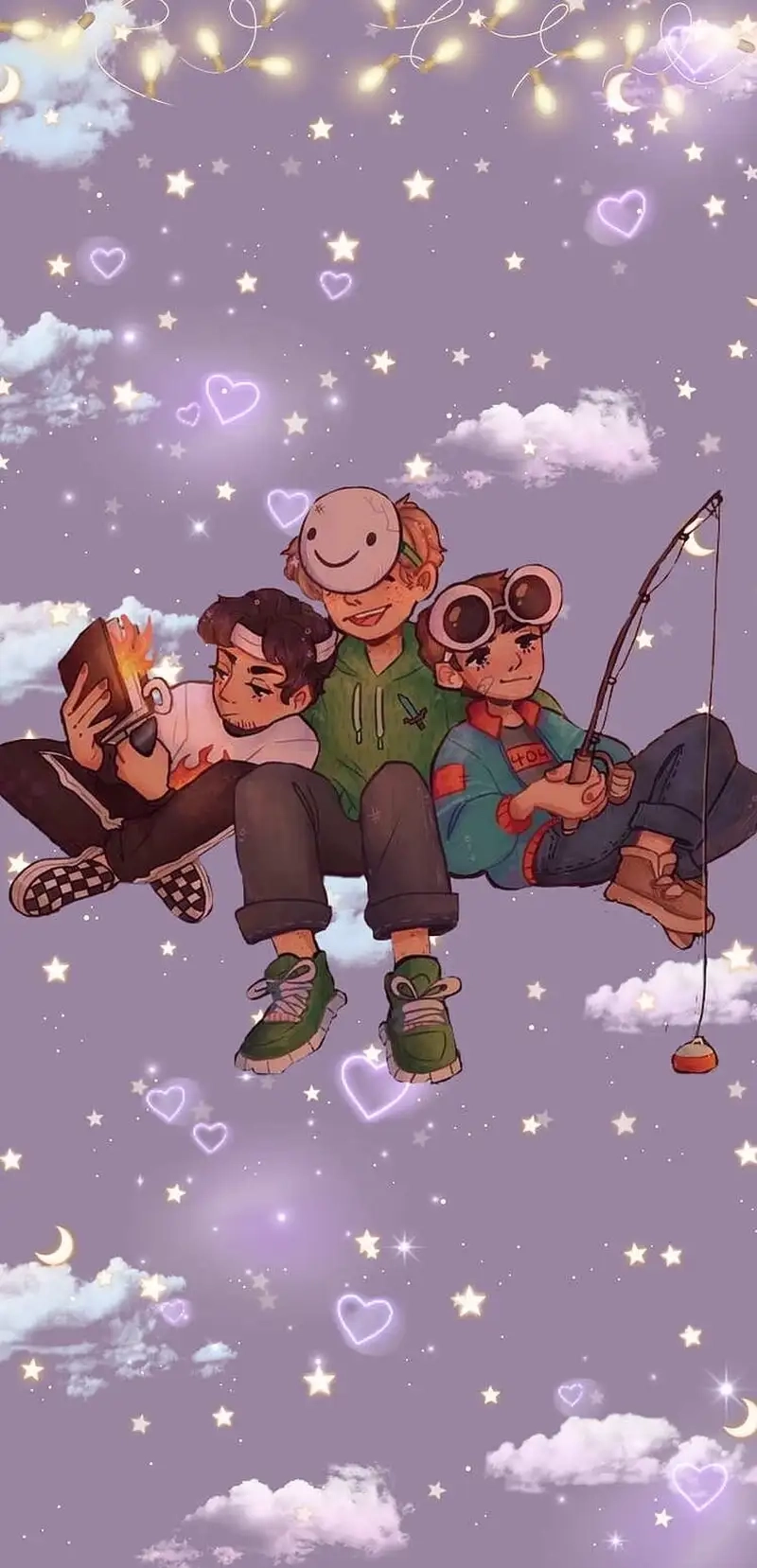 Gắn kết tình bạn qua avatar 3 người bạn