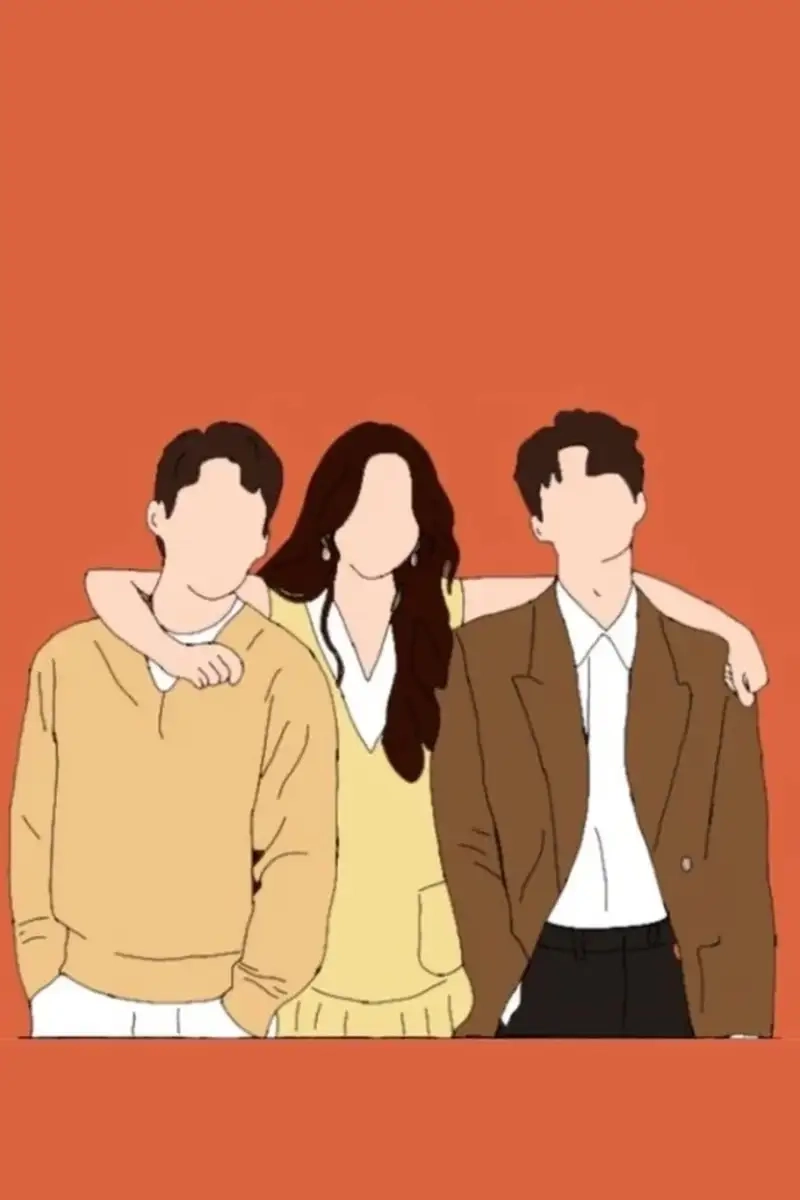 Khẳng định tình bạn với avatar 3 người bạn thân