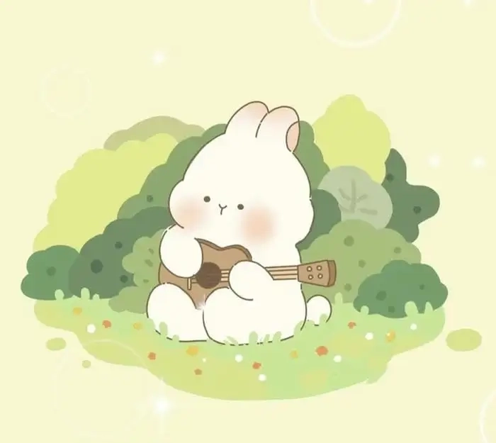 Ảnh avatar con thỏ ngầu nổi bật cá tính riêng