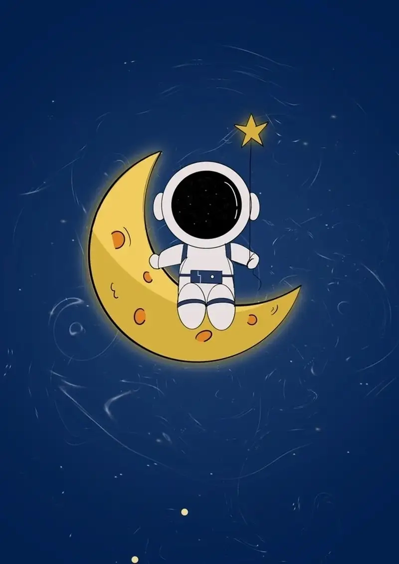 Khám phá avatar phi hành gia cute siêu đáng yêu cho mọi người